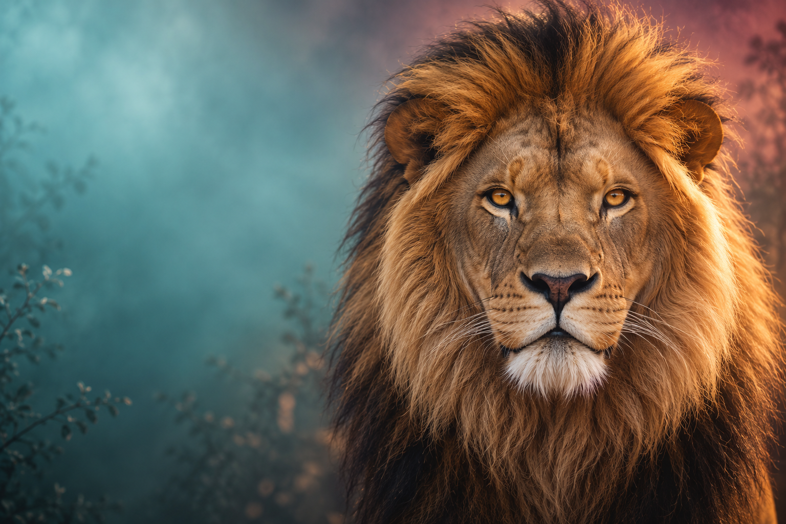 Lion emblem